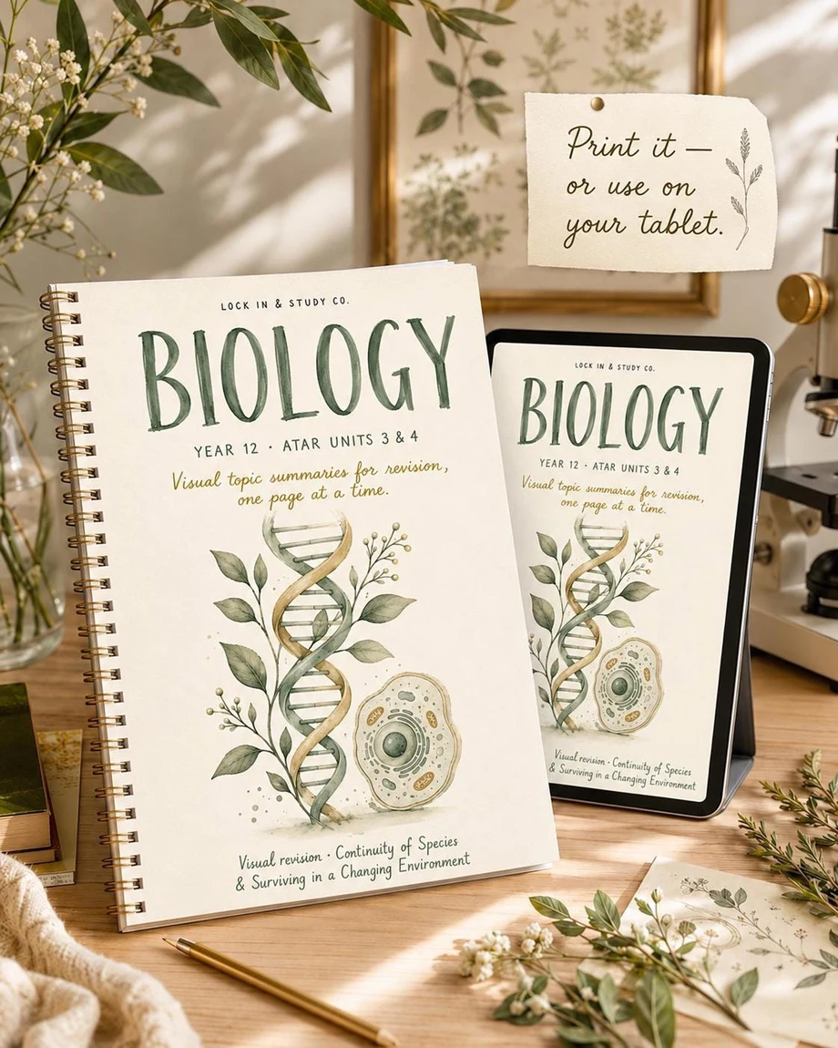 Year 12 Biology, listing photograph